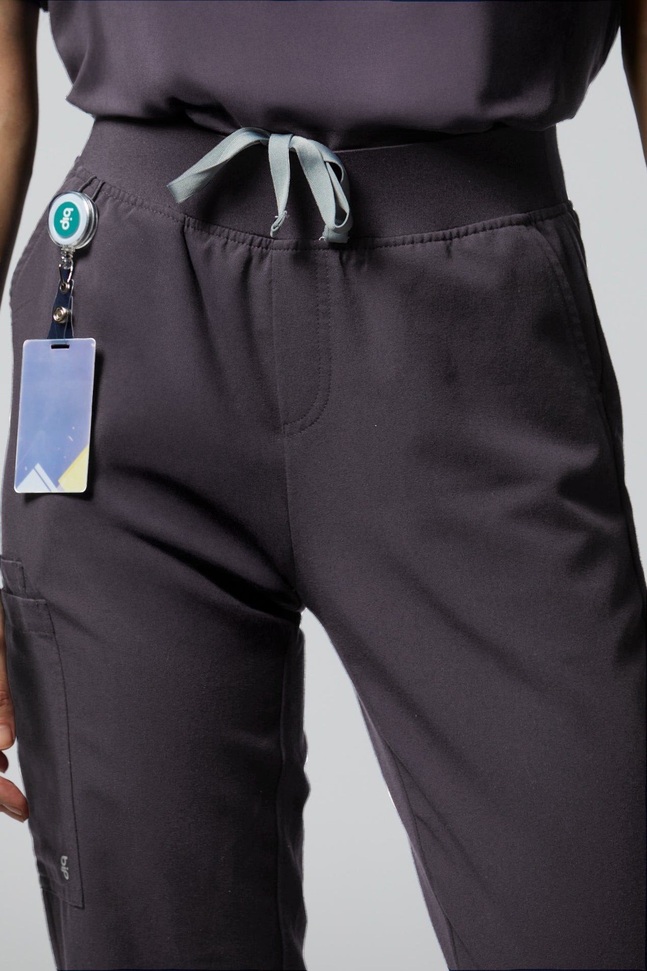 conjunto scrub masculina Soft Jatene Cinza (pré-venda)
