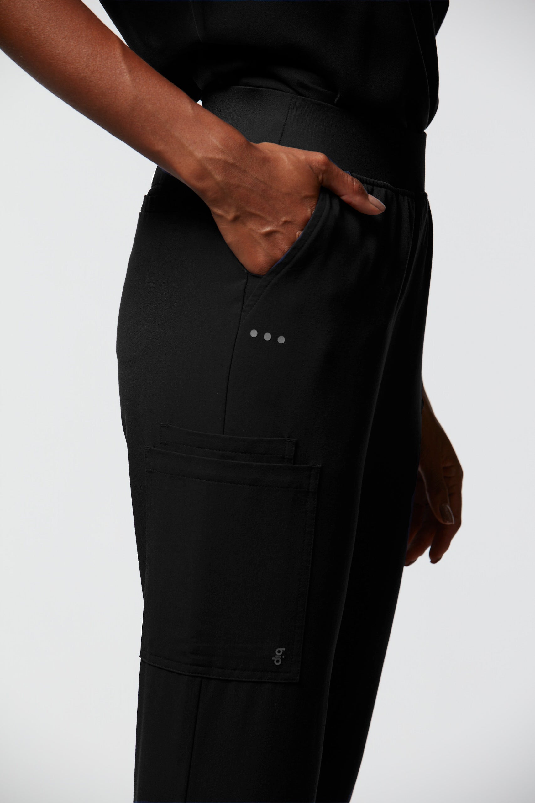 calça scrub feminina Soft Angelita (preto, verde, cinza, vinho)