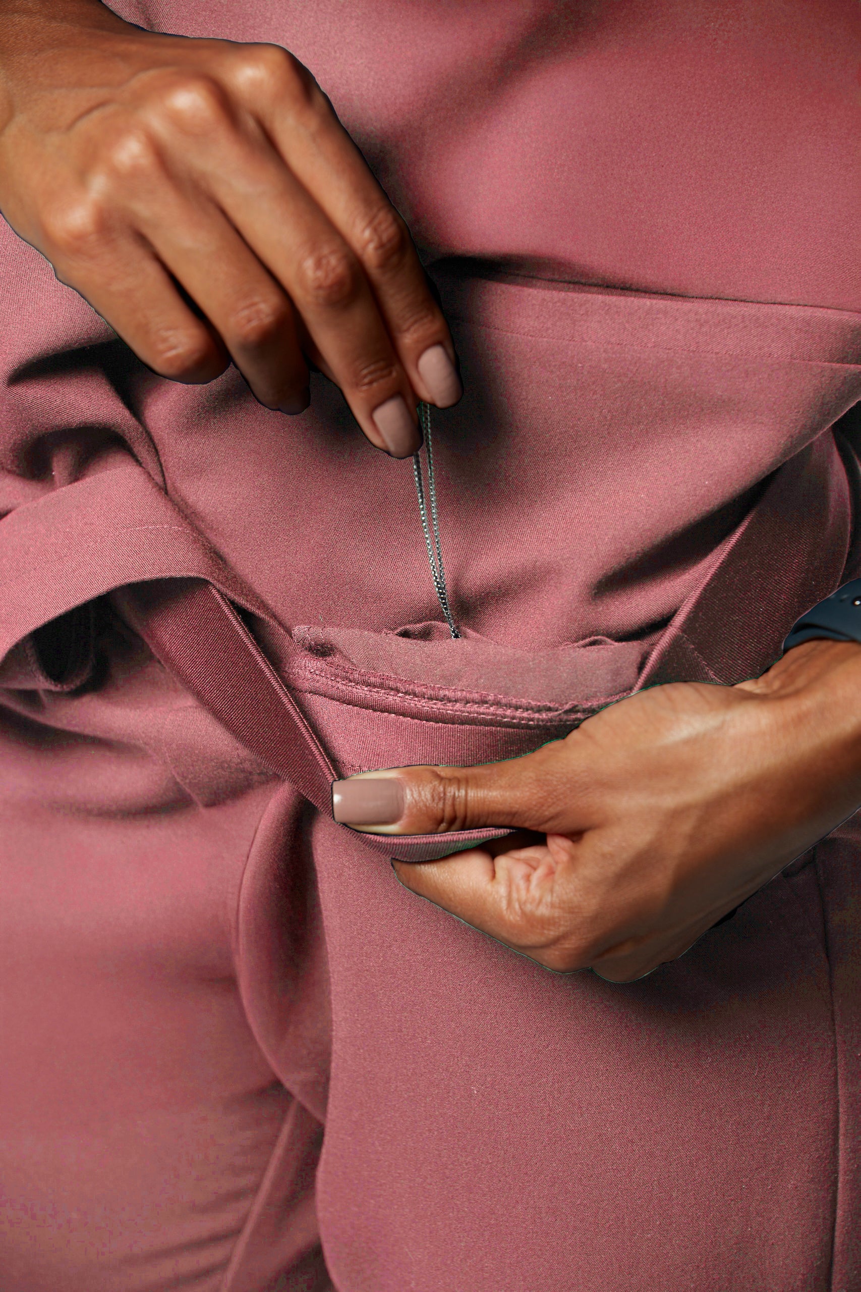 conjunto scrub feminino Next Tech Rosa Mauve (pré-venda)