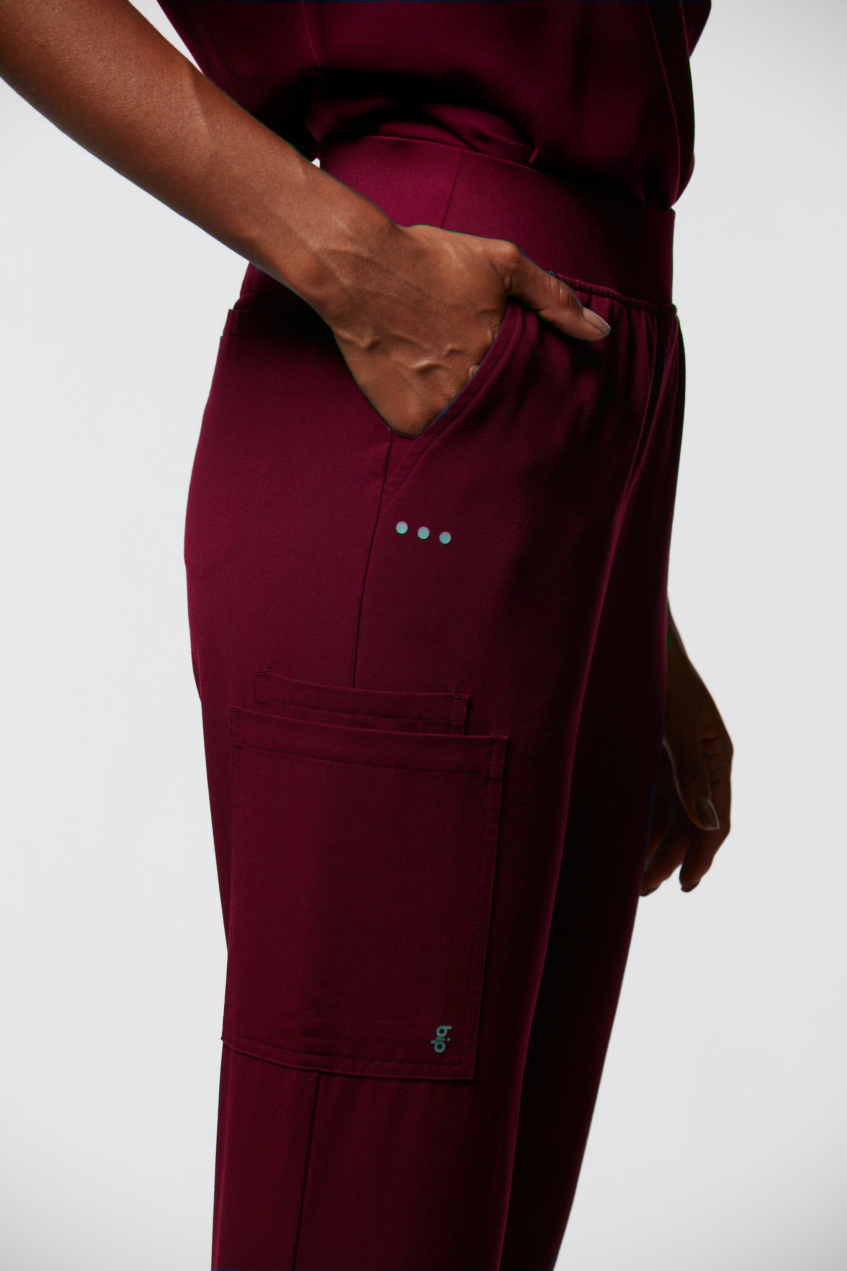 calça scrub feminina Soft Angelita (preto, verde, cinza, vinho)