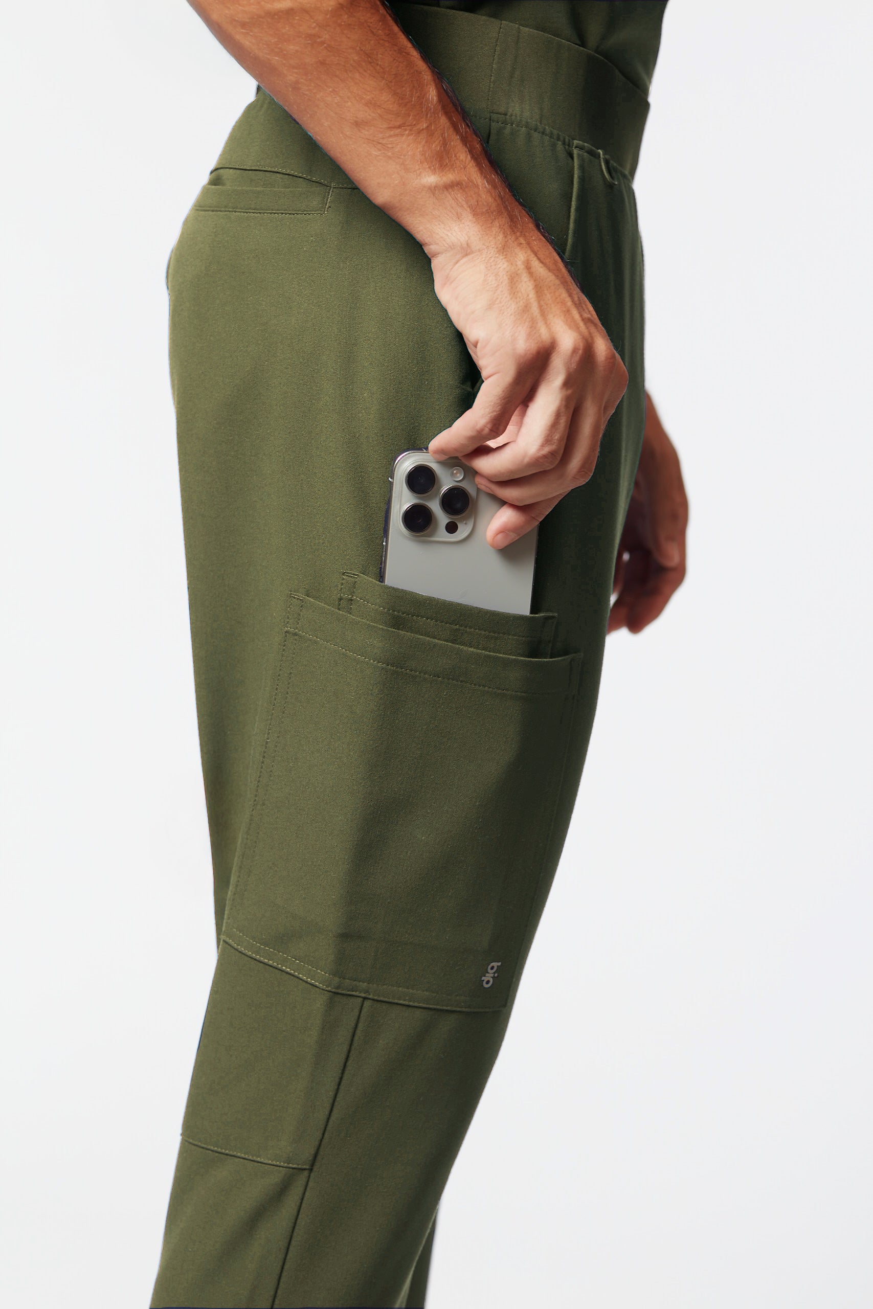 calça scrub masculina Soft Jatene (preto, verde, cinza, vinho)