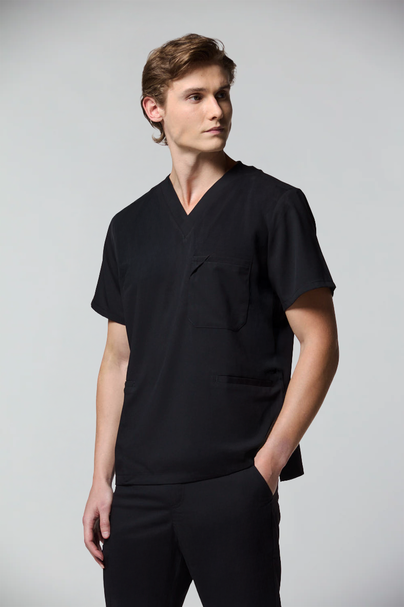 camiseta scrub masculina Soft Jatene (preto, verde, cinza, vinho)