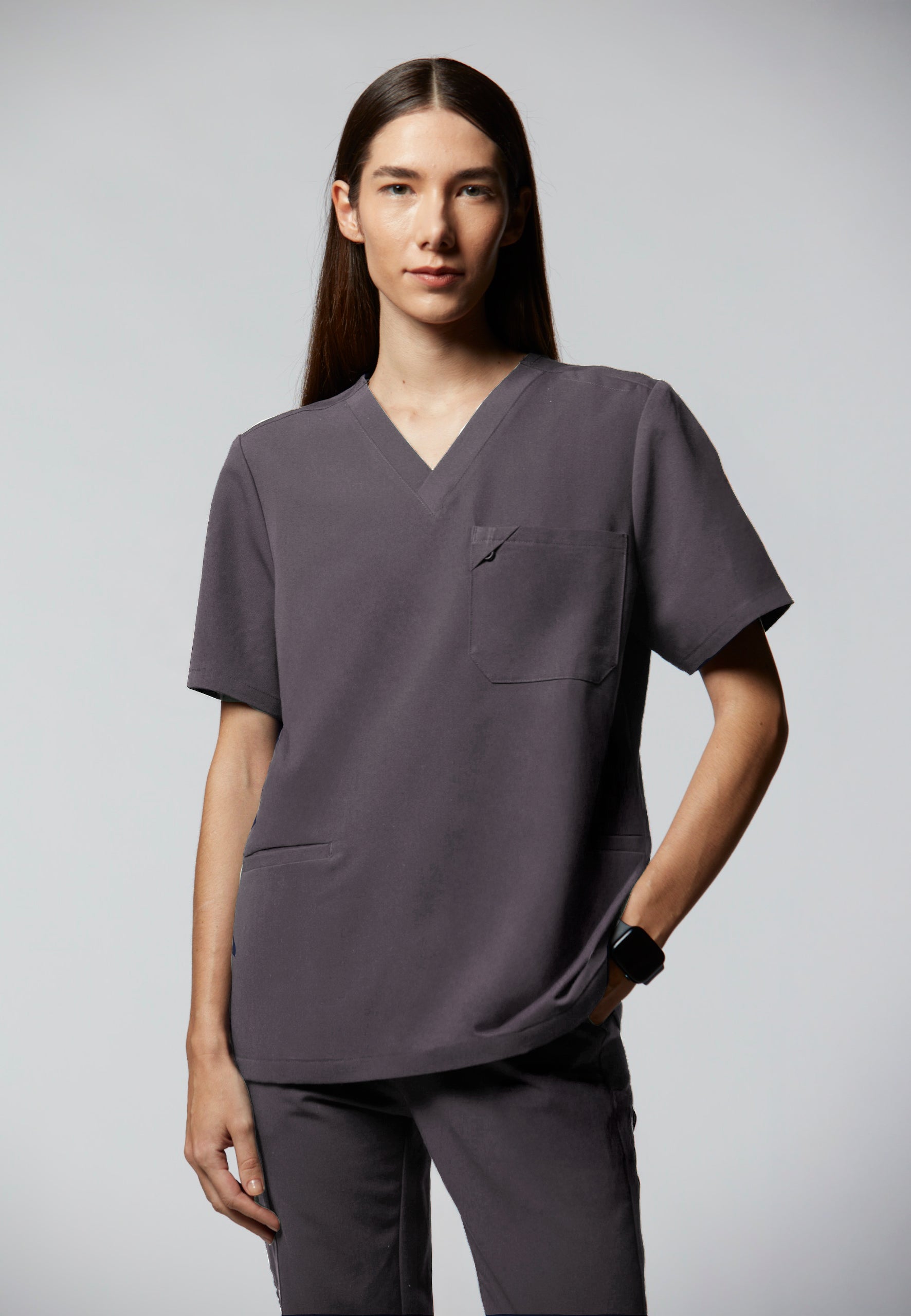 camiseta scrub feminina Soft Angelita (preto, verde, cinza, vinho)