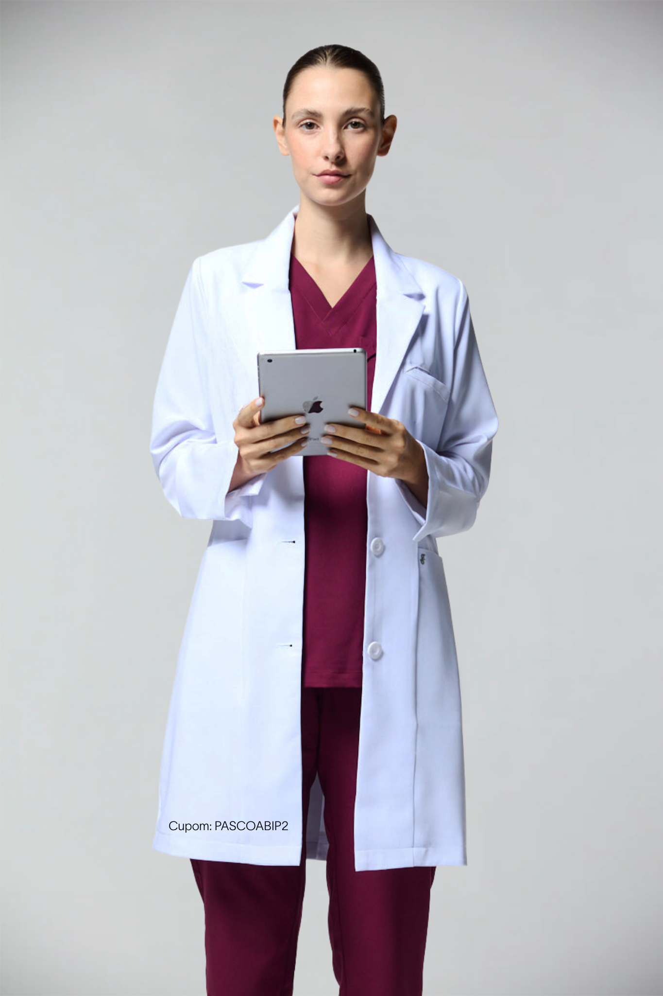 jaleco feminino One Branco