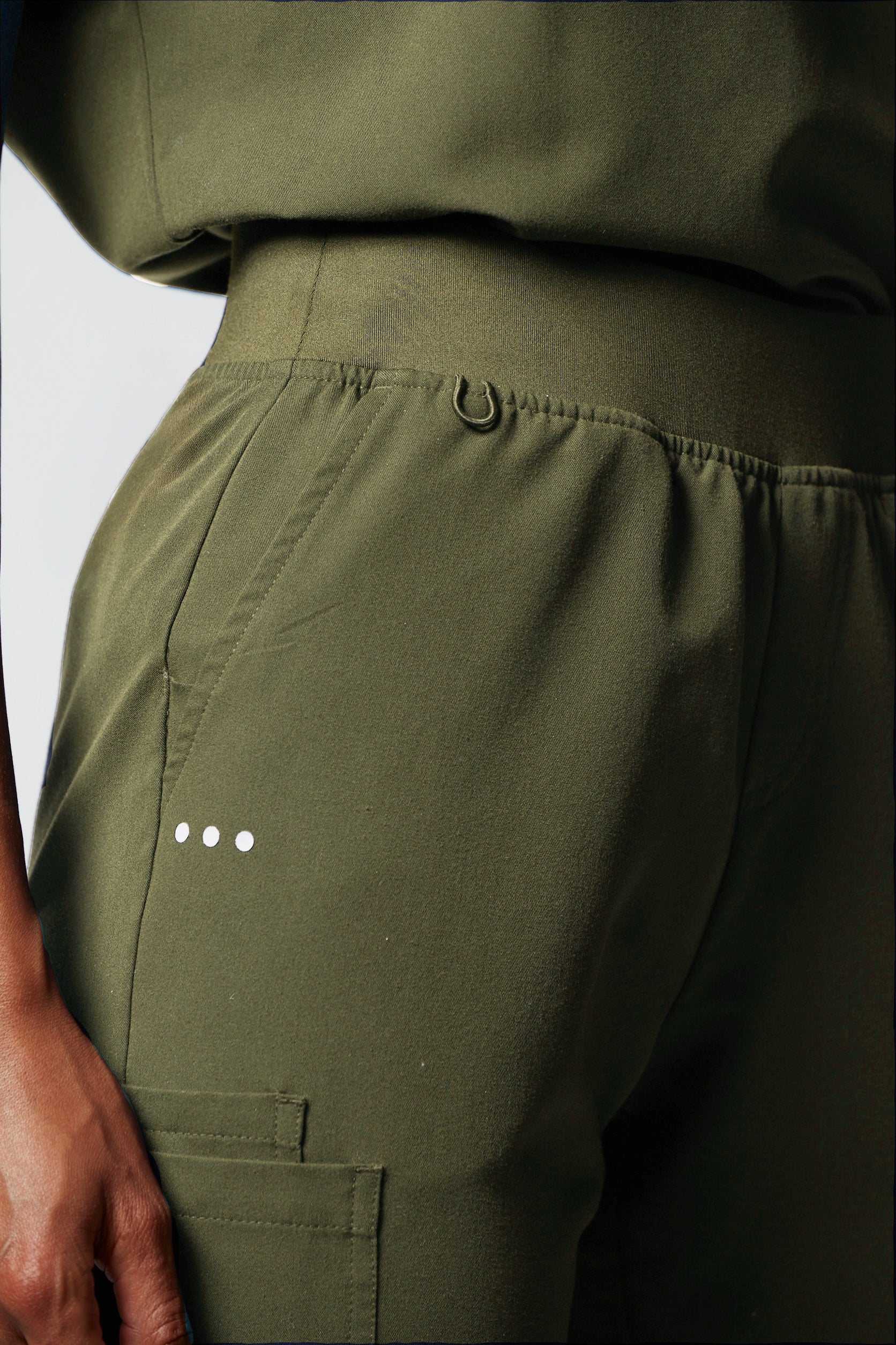 calça scrub feminina Soft Angelina Verde - Pijama Cirurgico