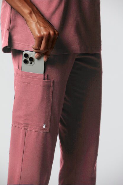 conjunto scrub feminina Next Tech Rosa Mauve (pré-venda)