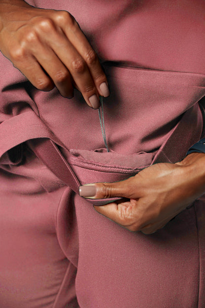 conjunto scrub feminina Next Tech Rosa Mauve (pré-venda)