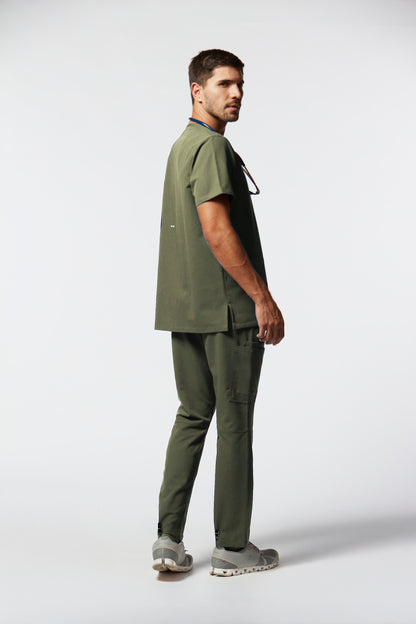 camiseta scrub masculina Soft Jatene Verde - Pijama Cirurgico