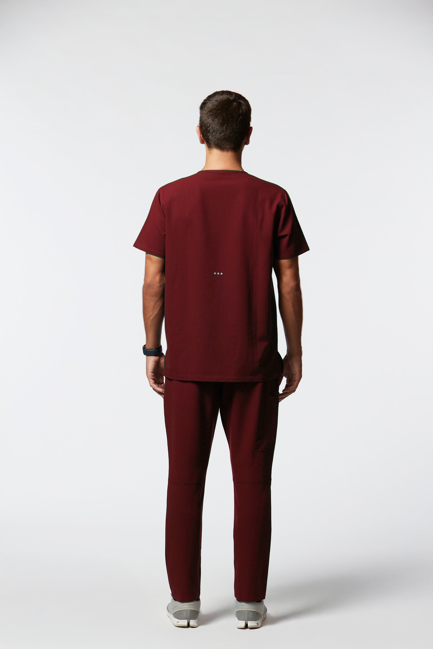 camiseta scrub masculina Soft Jatene Vinho - Pijama Cirurgico