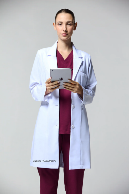 jaleco feminino One Branco